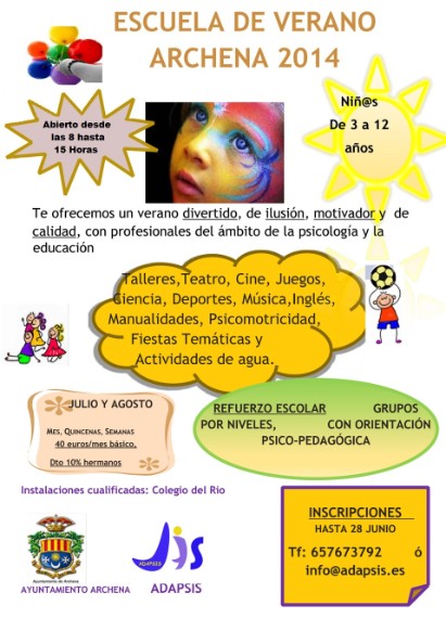 escuela de verano adapsis